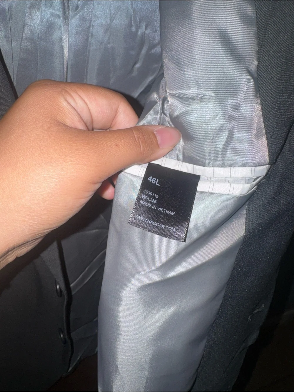 Classic Men's Black Two-Button Suit Set